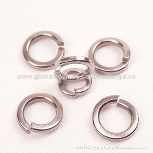 DIN127 Spring Washers, Bright, Black, Yellow Zinc SurfaceNew